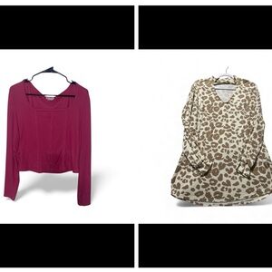 Women's xl cute long sleeve tops